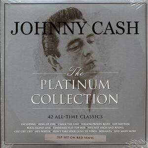 Johnny Cash - The Platinum Collection (3xLP) (red vinyl) - Vinyl LP